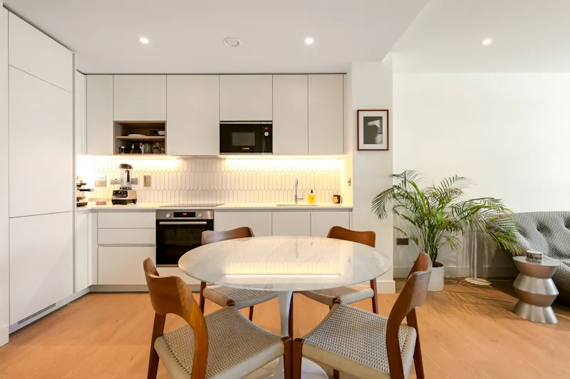 Kitchen at Stylishly Curated Wembley Flat, F1287 (photo 7)