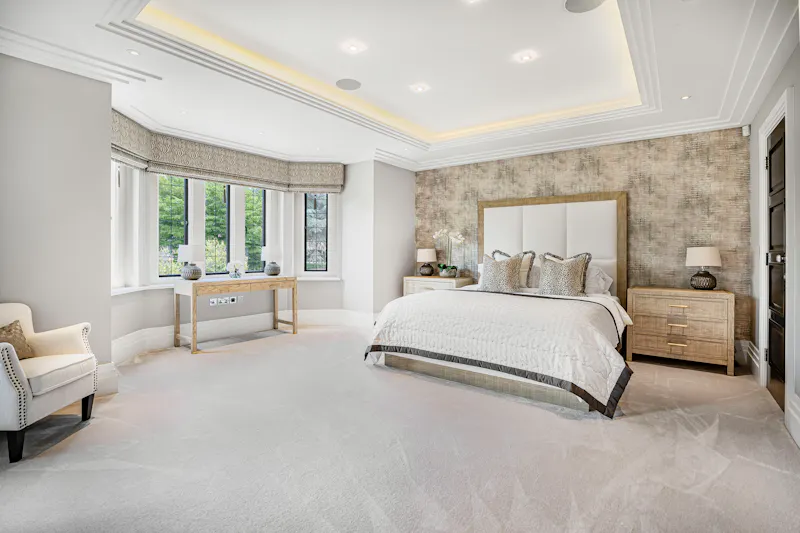Bedroom at Luxe Radlett Gothic Mansion, D2915 (photo 18)