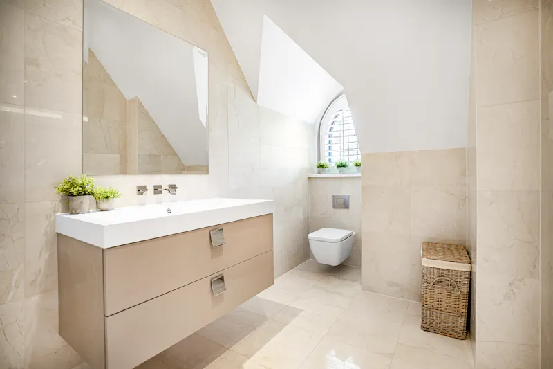 Bathroom at Luxe Radlett Gothic Mansion, D2915 (photo 20)