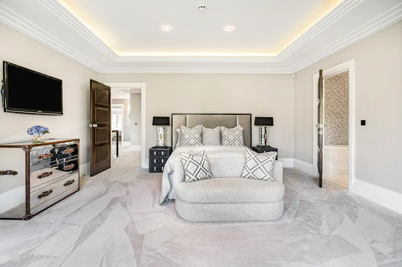 Bedroom at Luxe Radlett Gothic Mansion, D2915 (photo 21)