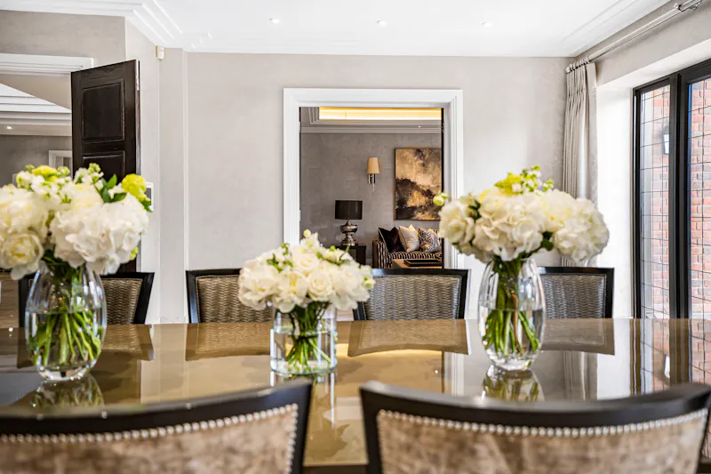 Dining room at Luxe Radlett Gothic Mansion, D2915 (photo 5)