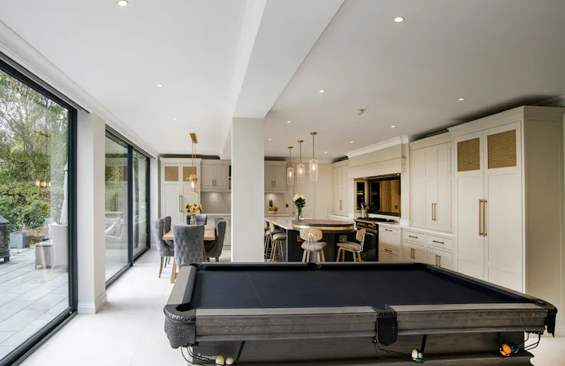 Games room at Caldy Modern Luxe Home, D2920 (photo 7)